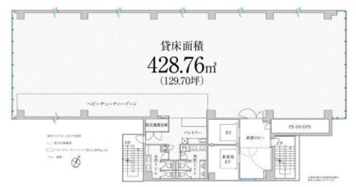 PMO神保町 7階 間取り図