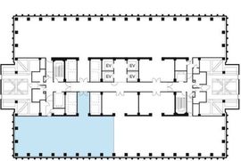 新宿野村ビル 28階西5-13 間取り図