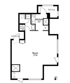 リンデンハウス(店舗・事務所) 201 間取り図