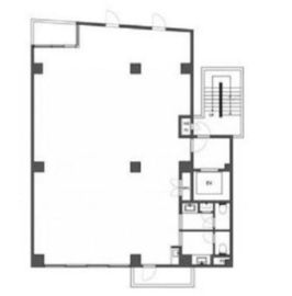 シェラン南麻布 4階 間取り図