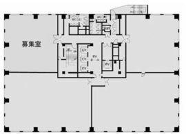 神谷町プライムプレイス 8階 間取り図