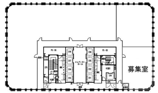 大同生命霞が関ビル 3階 間取り図