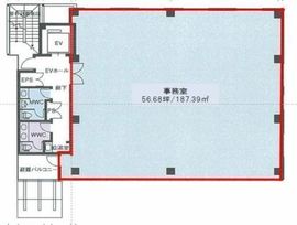 ラウンドクロス渋谷 5階 間取り図