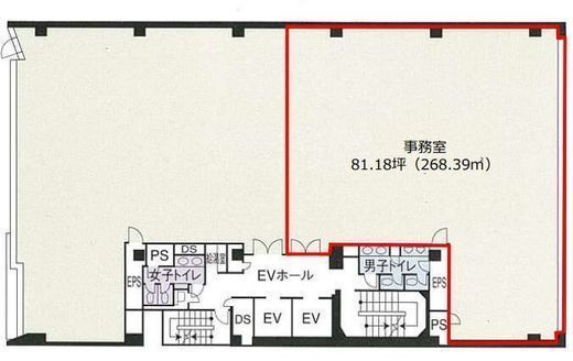 ラウンドクロス新宿 7階 間取り図