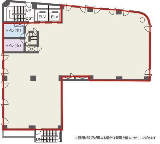 ラウンドクロス芝大門 7階 間取り図