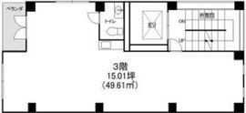 柴野ビル 3階 間取り図