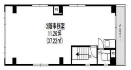 保木ビル 3階 間取り図