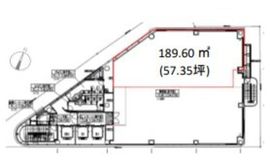 X-PRESS有楽町 7階北側 間取り図
