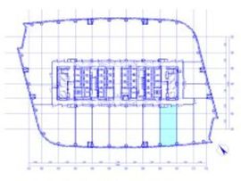 虎ノ門ヒルズ森タワー 18階5 間取り図