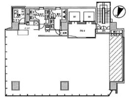 マルエス1st Bld. 6階 間取り図