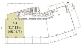 三番町東急ビル 7階A 間取り図