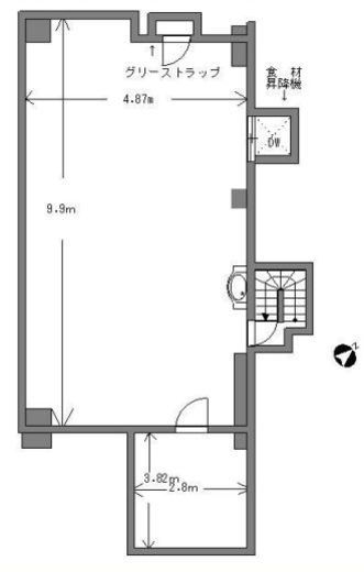 NCビル 2階 間取り図