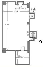 NCビル 2階 間取り図