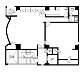 渋谷ダッキープラザビル 4階 間取り図