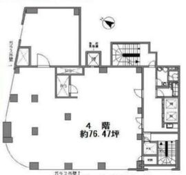 NCビル 4階 間取り図