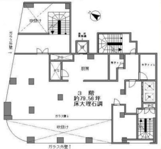NCビル 3階 間取り図