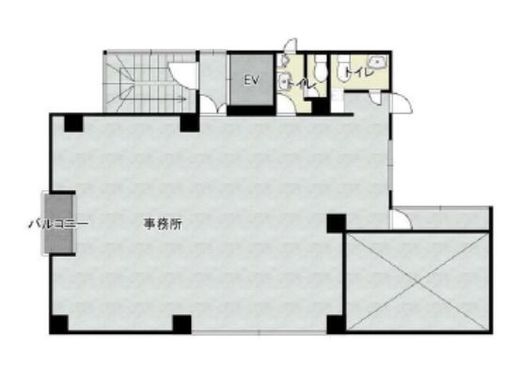 久保田ビル 3階 間取り図