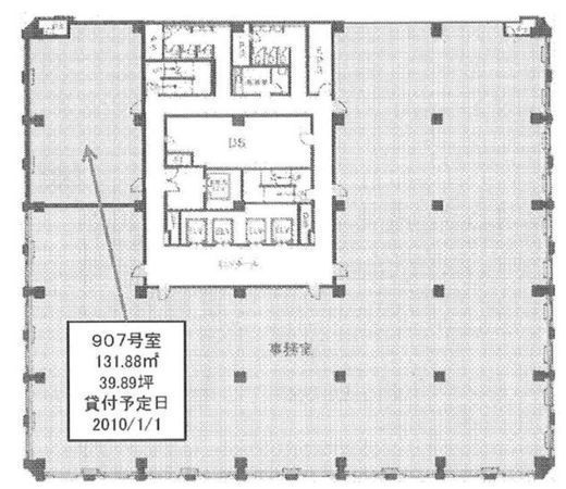 丸の内三井ビルディング 1001 間取り図