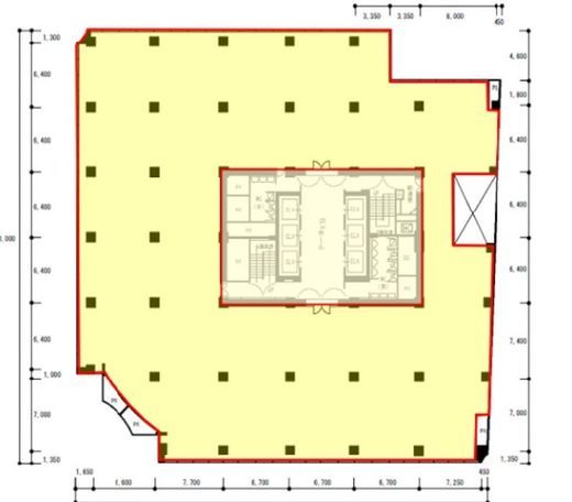 八重洲三井ビル 302 間取り図