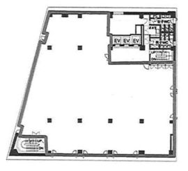 KDX江戸橋ビル 8階 間取り図