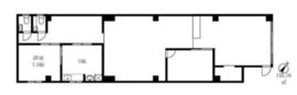 高木ビル 1階 間取り図