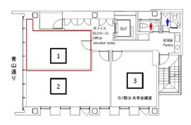 日総第25ビル 7階分割 間取り図