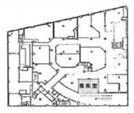 青山オーバルビル 105 間取り図