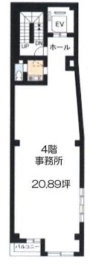 Lスクエア学芸大学 4階 間取り図