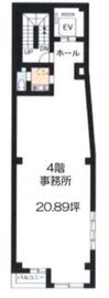 Lスクエア学芸大学 4階 間取り図