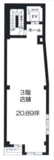 Lスクエア学芸大学 3階 間取り図