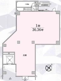 DEAR銀座 1階 間取り図