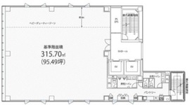 PMO日本橋茅場町 4階 間取り図