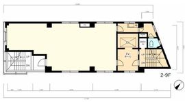 東池袋ビル 9階 間取り図