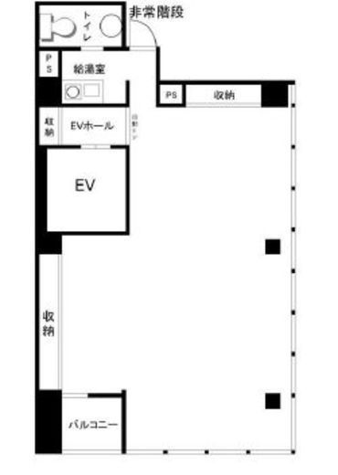 NSK日本橋浜町ビル 4階 間取り図