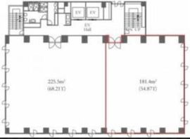 赤坂第一ビル 9階A 間取り図