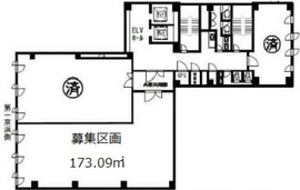 芝エクセレントビル 3階A-1 間取り図