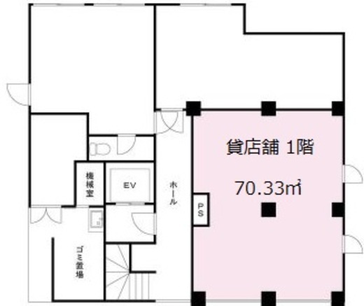 パーク代々木上原 1階 間取り図