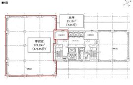 兜町第1平和ビル 4階 間取り図