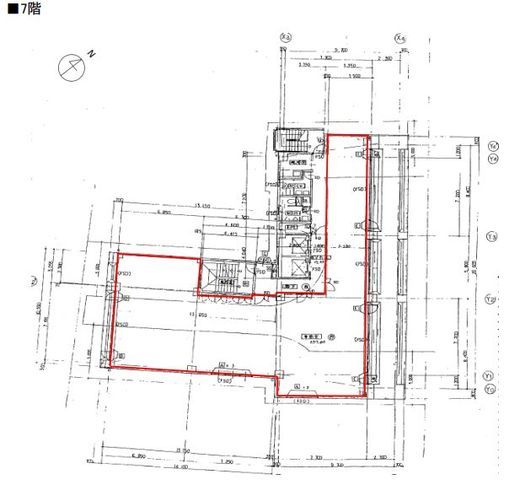 HF溜池ビルディング 7階 間取り図