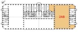 新宿アイランドタワー 23階2AB 間取り図