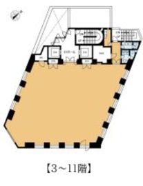 VORT恵比寿maxim 3階 間取り図