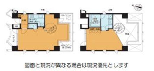 VORT青山一丁目Dual's 1101 間取り図