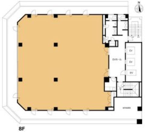 VORT錦糸町 801 間取り図