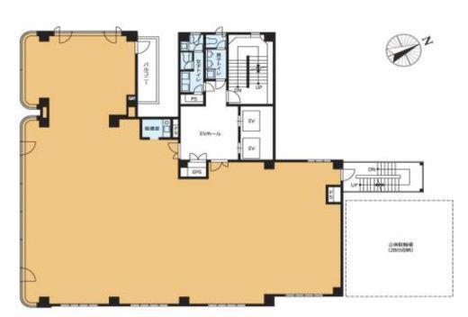 VORT新富町 4階 間取り図