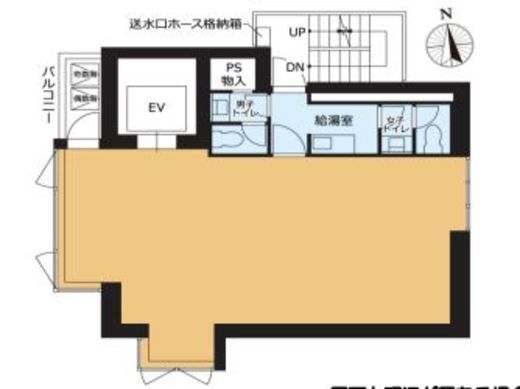 VORT秋葉原Ⅲ(旧:アズ秋葉原ビル) 14階 間取り図