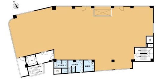 VORT元麻布(SOHO・店舗) 3階 間取り図
