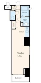 VORT銀座residence 901(SOHO) 間取り図