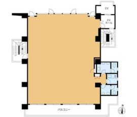 VORT幡ヶ谷 6階 間取り図