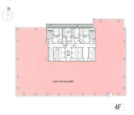 北の丸スクエア 4階 間取り図