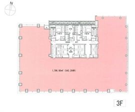 北の丸スクエア 3階 間取り図